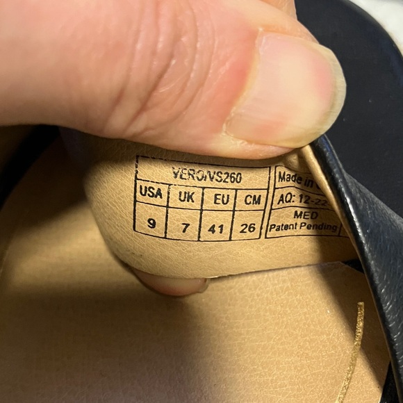 Vionic Tulum Vero Black Wedge Sandals size US 9 - Picture 8 of 9